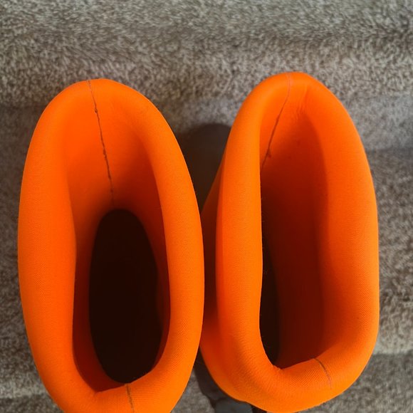 Muck Boots Men's Orange/Black Fabric Arctic Insulated  Waterproof Boots. - Picture 5 of 11